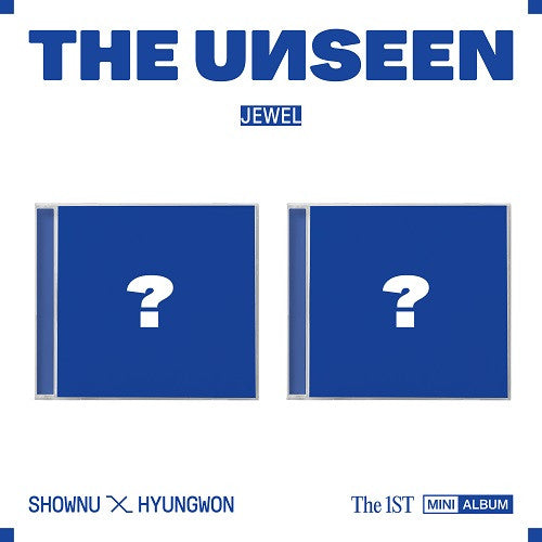 Shownu x Hyungwon - 1st Mini Album [ The Unseen] Jewel Ver. ( Shownu Ver. / Hyungwon Ver.)