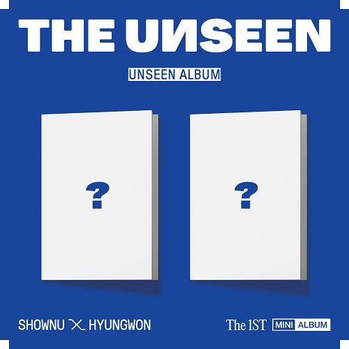 Shownu x Hyungwon - 1st Mini Album [The Unseen ] Unseen Album (UnseenVer. / Seen Ver.)