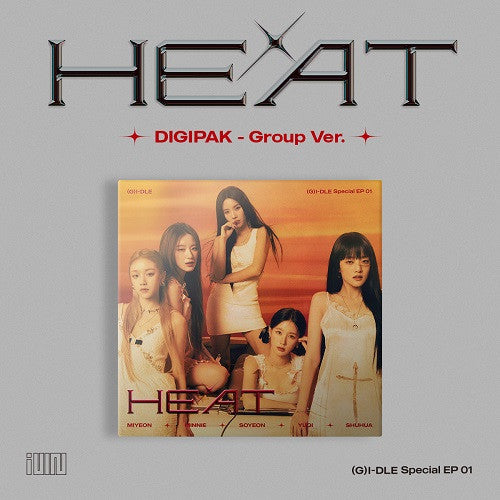 (G)i-Dle - Heat (Digipack Group Ver.)