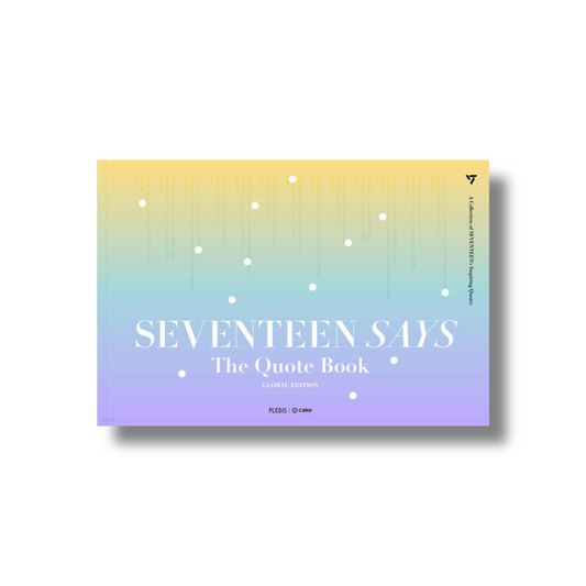 SEVENTEEN – Seventeen Says (The Quote Book)
