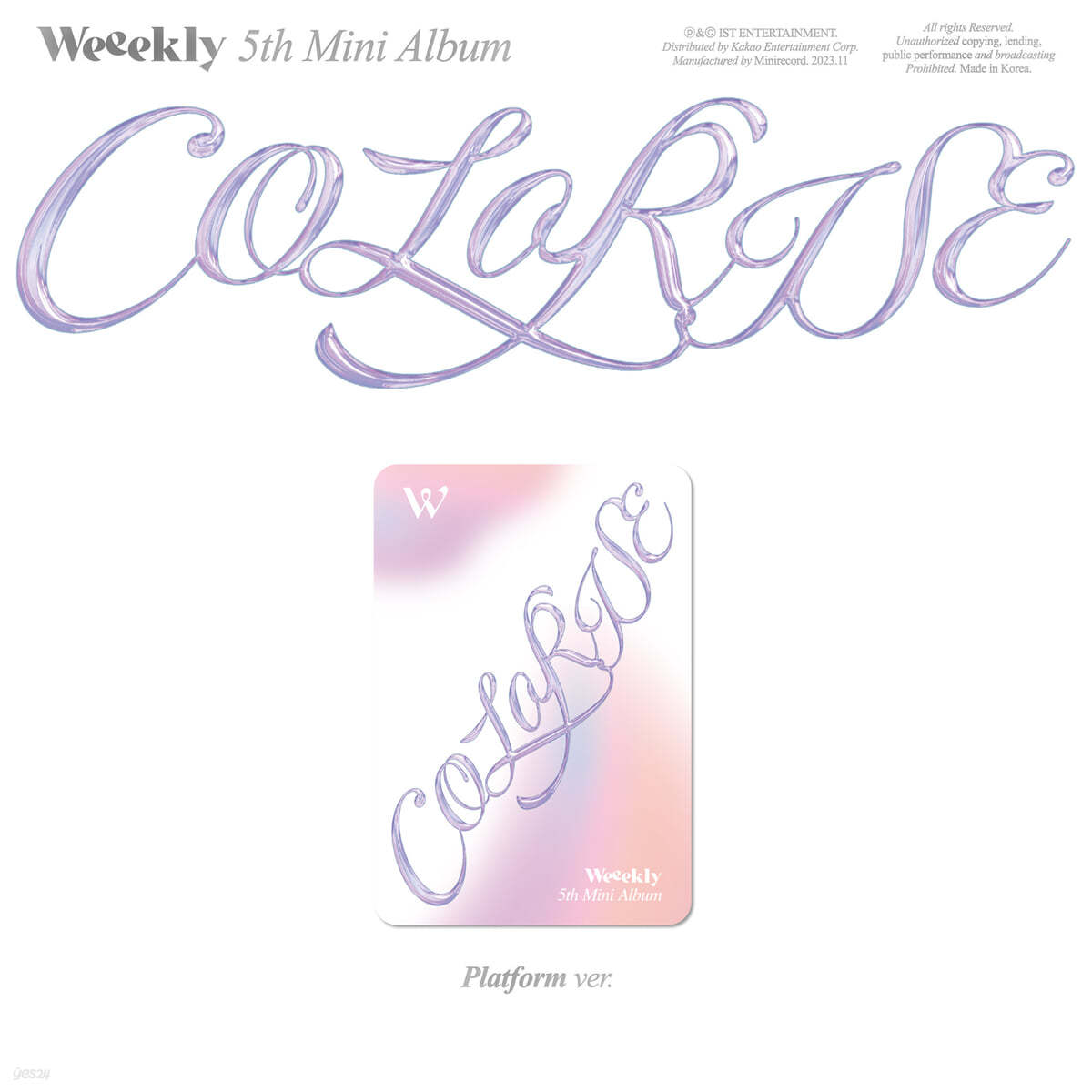 Weeekly  – ColoRise (Platform Ver.)