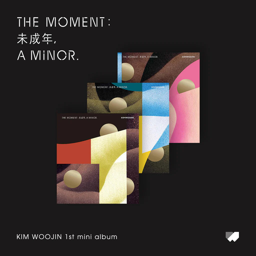 Kim Woo Jin - The moment : 未成年, a minor.