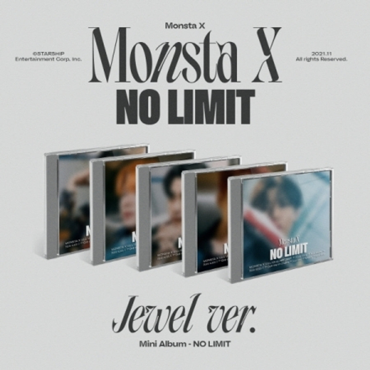 Monsta X - No Limit (Jewel Case)