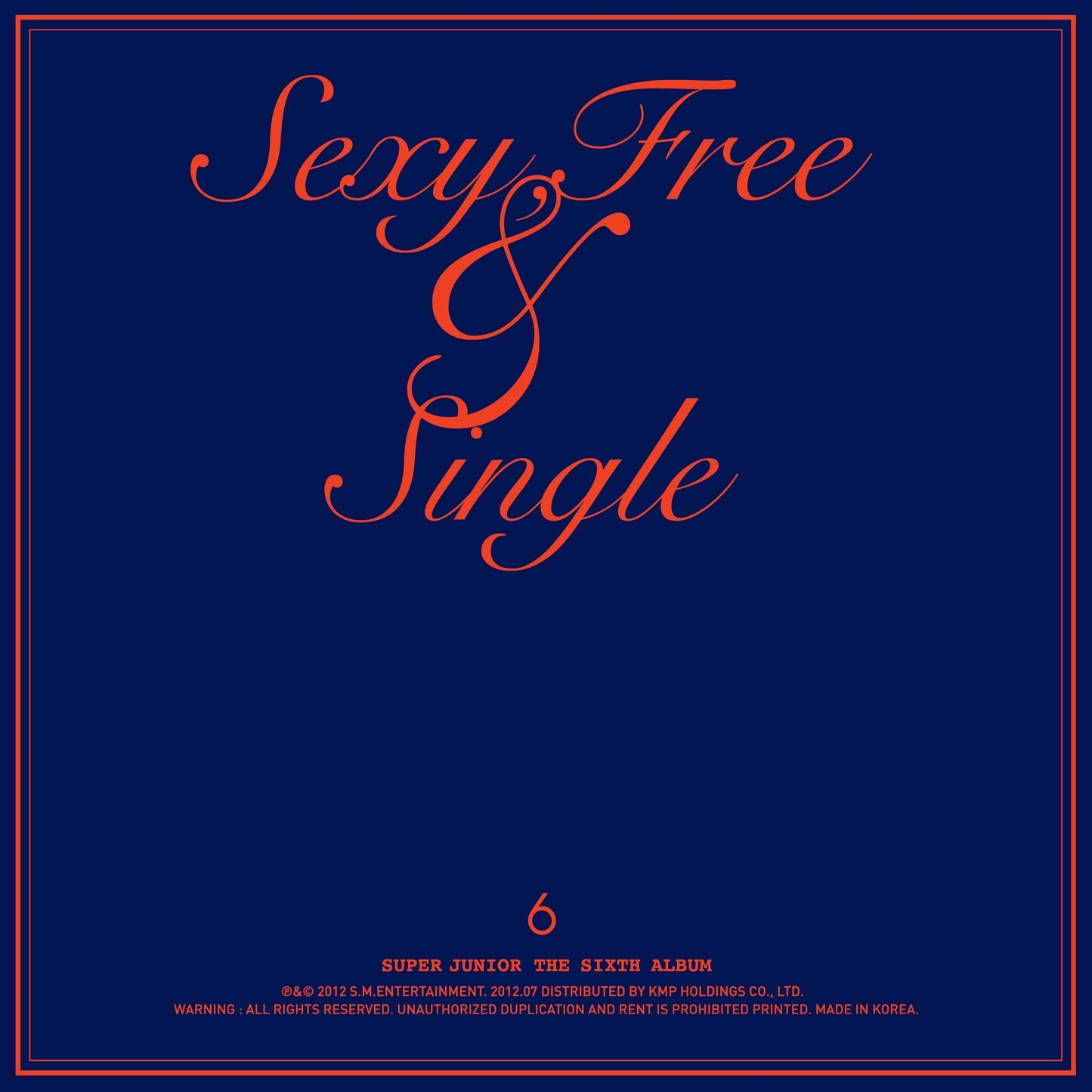 Super Junior - Sexy, Free & Single (B Ver.)