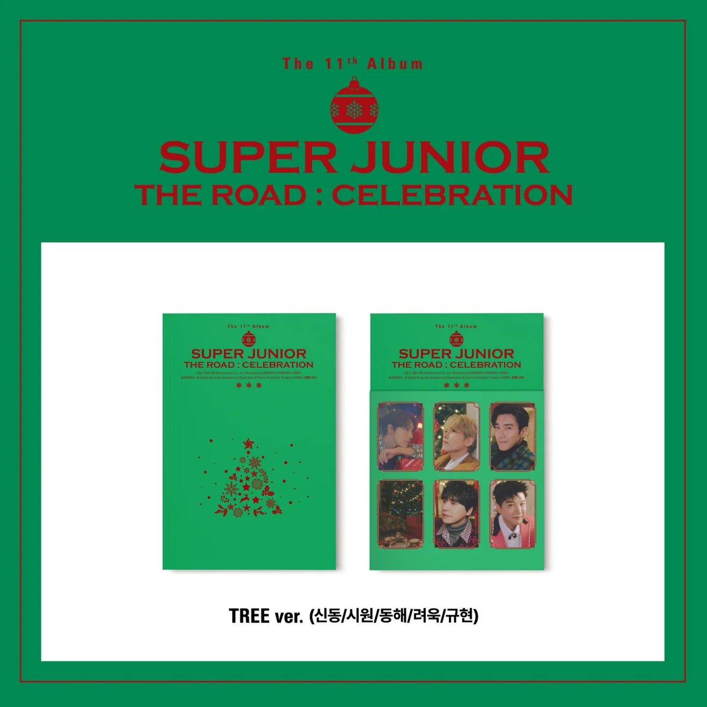 Super Junior - The Road : Celebration (Tree Ver.)